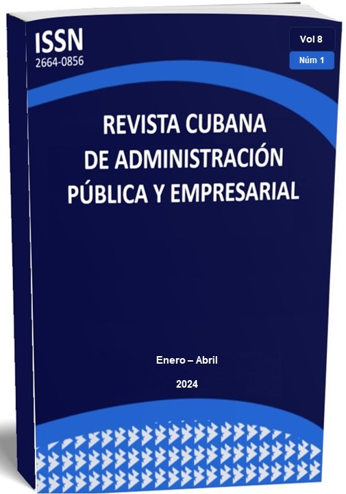 					Ver Vol. 8 Núm. 1 (2024): Revista Cubana de Administración Pública y Empresarial (Enero-Abril) 
				